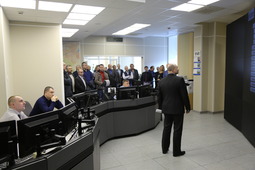 Посещение сотрудниками ООО "Газпром трансгаз Москва" центрального диспетчерского пункта ООО "Газпром трансгаз Краснодар"