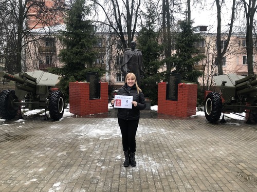 Участник проекта «100 дней до Победы» Татьяна Тарануха