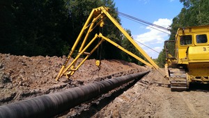 Переизоляция магистрального газопровода в зоне отвественности Крюковского ЛПУМГ