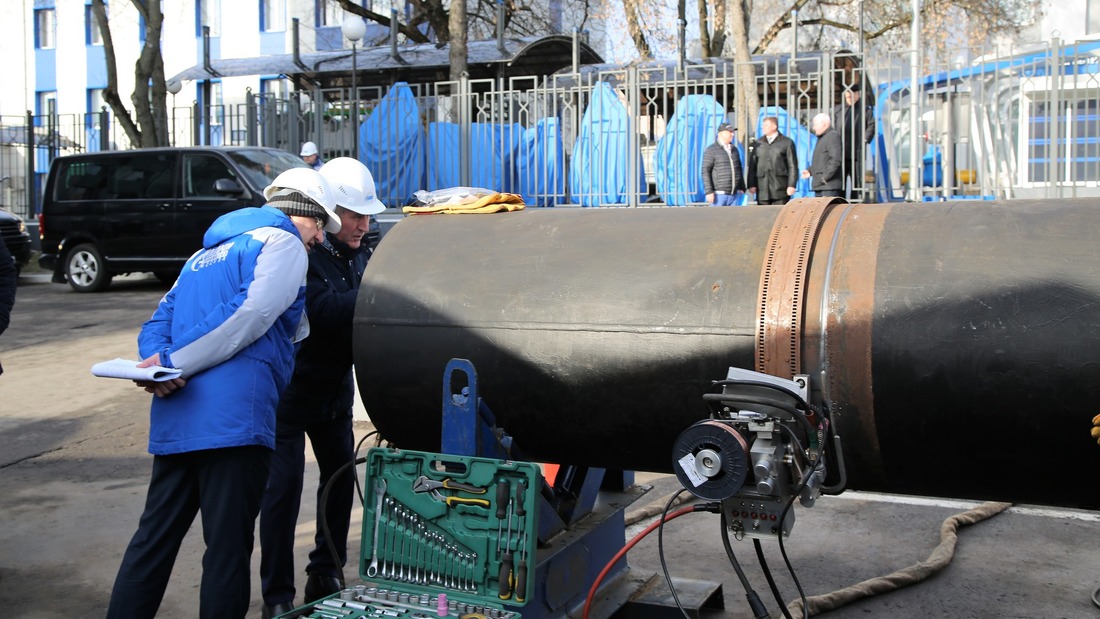 Осмотр технологий, применяемых при обслуживании и аварийно-восстановительных работах на объектах линейной части магистральных газопроводов