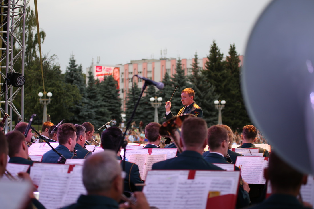 Центральный военный оркестр Министерства обороны Российской Федерации, дирижер Андрей Нисенбаум