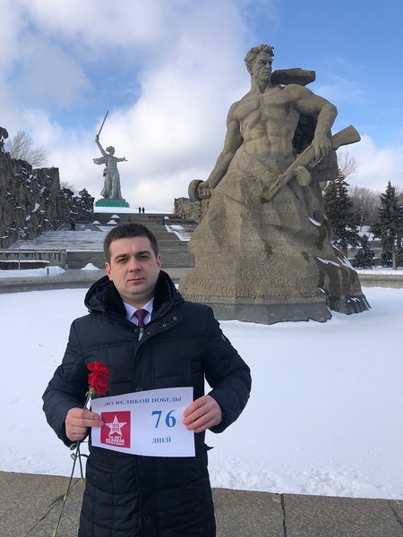 Участник проекта «100 дней до Победы» Алексей Астапов